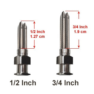 1/2 Inch - 4 Tip Needle (1pcs.)